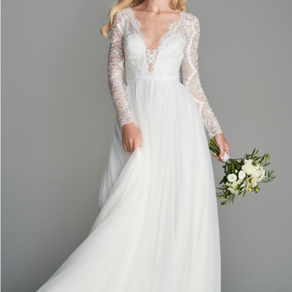 Wtoo boho long Sleeve Wedding Gown